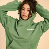BeastPink Women‘s Serenity Hoodie Olivine - Rozmiar: XL | Kolor: Zielony | Waga: 0,639 g | Opakowanie: 30 · záber 2
