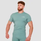 GymBeam High Compression T-shirt Blue - Rozmiar: M | Kolor: Niebieski | Waga: 0,19 g | Opakowanie: 65 · záber 1