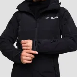 GymBeam Women‘s Softshell Jacket Black - Rozmiar: S | Kolor: Czarny | Waga: 0,75 g | Opakowanie: 20 · záber 2