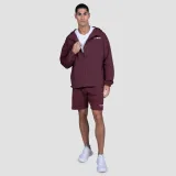 GymBeam Men‘s Relay Jacket Fig - Rozmiar: S | Kolor: Czerwony | Waga: 0,505 g | Opakowanie: 34 · záber 4