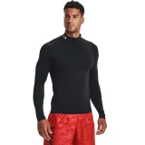 Under Armour Men‘s compression t-shirt HG Armour Comp Mock LS Black - Rozmiar: S | Kolor: Czarny | Waga: 0,137 g · záber 1