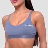 GymBeam Essence String Sports Bra Denim Blue - Rozmiar: XS | Kolor: Niebieski | Waga: 0,061 g | Opakowanie: 100 · záber 2