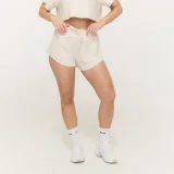 GymBeam Women‘s Relay Shorts Pearl - Rozmiar: L | Kolor: Béžová | Waga: 0,1915 g | Opakowanie: 100 · záber 2