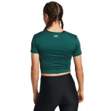 Under Armour Women´s T-shirt Motion Crossover Crop SS Blue - Rozmiar: XS | Kolor: Niebieski | Waga: 0,071 g · záber 2