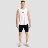 GymBeam Men‘s Combat Tank Top White - Rozmiar: M | Kolor: Biały | Waga: 0,176 g | Opakowanie: 100 · záber 5