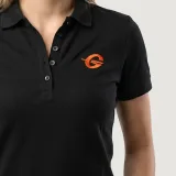 GymBeam Women‘s Polo Shirt Black - Rozmiar: XS | Kolor: Czarny | Waga: 1 g · záber 3