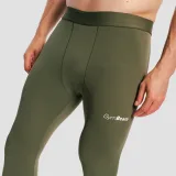 GymBeam Men‘s Combat Leggings Olive Grey - Rozmiar: S | Kolor: Szary | Waga: 0,1595 g | Opakowanie: 105 · záber 2