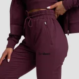 GymBeam Women‘s TRN Sweatpants Eggplant - Rozmiar: M | Kolor: Fioletowy | Waga: 0,363 g | Opakowanie: 45 · záber 2