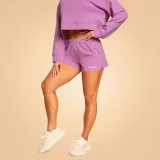 BeastPink Women‘s Grace Sweatshorts Purple - Rozmiar: XS | Kolor: Fioletowy | Waga: 0,229 g | Opakowanie: 80 · záber 4