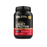 Optimum Nutrition Białko Whey Gold Standard 100% - Smak: Pyszne truskawki | Waga: 0,768 g | Opakowanie: 768 g · záber 1