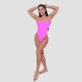 GymBeam Women‘s Swimsuit ARUBA Pink - Rozmiar: M | Kolor: Różowy | Waga: 0,158 g · záber 4