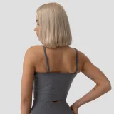 GymBeam FLO Sports Halter Bra Grey - Rozmiar: XL | Kolor: Szary | Waga: 0,17 g | Opakowanie: 50 · záber 3