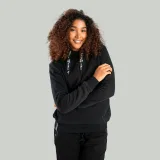STRIX Damska bluza z kapturem Aster Black · záber 3