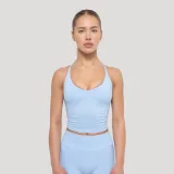 GymBeam Women‘s Luma Tank Top Baby Blue · záber 1