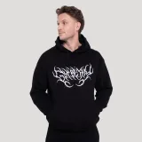 GymBeam Thorn Hoodie Black - Rozmiar: XXL | Kolor: Czarny | Waga: 0,7497 g | Opakowanie: 25 · záber 1