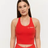 GymBeam Women‘s BEAT Sports Top Tangerine - Rozmiar: XS | Kolor: Pomarańczowy | Waga: 0,04 g | Opakowanie: 80 · záber 1