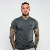 GymBeam Koszulka Basic Dark Grey - Rozmiar: S | Kolor: Szary | Waga: 0,13 g | Opakowanie: 72 · záber 1