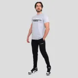 GymBeam Strength T-shirt Pacific Grey - Rozmiar: M | Kolor: Szary | Waga: 0,2 g · záber 4