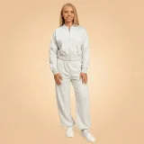 BeastPink Women‘s Bliss Joggers Grey · záber 3
