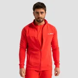 GymBeam Limitless Zip Up Hoodie Hot Red - Rozmiar: XXL | Kolor: Czerwony | Waga: 0,53 g | Opakowanie: 32 · záber 1