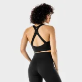 SQUATWOLF Zip Up Sports Bra Black - Rozmiar: M | Kolor: Czarny | Waga: 0,16 g | Opakowanie: 100 · záber 3