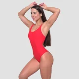 GymBeam Women‘s Sports Swimsuit Red - Rozmiar: XL | Kolor: Czerwony | Waga: 0,176 g · záber 2