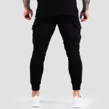 GymBeam Men‘s TRN Joggers Black - Rozmiar: L | Kolor: Czarny | Waga: 0,6 g | Opakowanie: 38 · záber 2