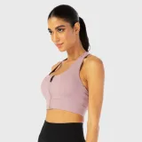 SQUATWOLF Zip Up Sports Bra Infinity Elderberry - Rozmiar: S | Vek: Dorośli | Waga: 0,13 g | Opakowanie: 100 · záber 4