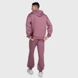 GymBeam Relay Zip Hoodie Haze - Rozmiar: S | Kolor: Różowy | Waga: 0,60386 g | Opakowanie: 34 · záber 5