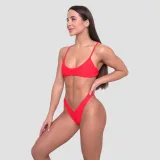 GymBeam Women‘s Bikini Top HAWAII Red - Rozmiar: S | Kolor: Czerwony | Waga: 0,059 g · záber 3