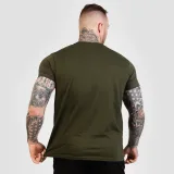 GymBeam Grow T-shirt Military Green - Kolor: Zielony | Waga: 0,22 g | Opakowanie: 50 · záber 3