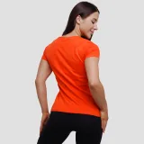 GymBeam Women‘s Beam T-shirt Orange - Rozmiar: XL | Kolor: Pomarańczowy | Waga: 0,15 g | Opakowanie: 50 · záber 5