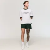 GymBeam Varsity Shorts Green - Rozmiar: XL | Kolor: Zielony | Waga: 0,165 g | Opakowanie: 98 · záber 3