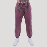 GymBeam Abyss Sweatpants Raisin - Rozmiar: XXL | Kolor: Fioletowy | Waga: 0,775 g | Opakowanie: 24 · záber 1