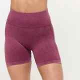 GymBeam Women‘s Lift Seamless Shorts Plum - Rozmiar: XS | Kolor: Czerwony | Waga: 0,1 g | Opakowanie: 82 · záber 3