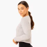Ryderwear Damska bluzka z długim rękawem Grey · záber 2