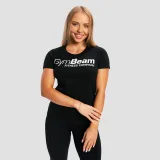 GymBeam Women‘s Fitness T-shirt Black - Rozmiar: XS | Kolor: Czarny | Waga: 0,1 g · záber 4