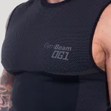 GymBeam OG1 Seamless Tanktop Black/Grey - Rozmiar: XXL | Kolor: Czarny | Waga: 0,2305 g | Opakowanie: 90 · záber 2
