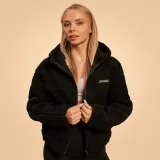 BeastPink Women‘s Bliss Hoodie Jacket Black - Rozmiar: L | Kolor: Czarny | Waga: 0,91 g | Opakowanie: 10 · záber 1