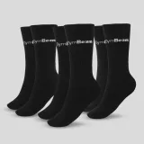 GymBeam Skarpety 3/4 Socks 3Pack Black - Rozmiar: XL | Kolor: Czarny | Waga: 0,1929 g | Opakowanie: 60 · záber 1
