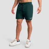 GymBeam Base Shorts Forest - Rozmiar: S | Kolor: Zielony | Waga: 0,155 g | Opakowanie: 97 · záber 1