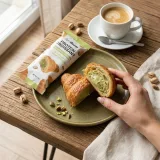GymBeam Protein Croissant - pistachio · záber 2