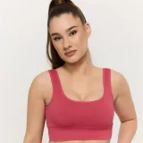 GymBeam Women‘s GymBabe Bralette Bloom - Rozmiar: XS | Kolor: Różowy | Waga: 0,11 g | Opakowanie: 105 · záber 1