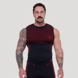 GymBeam OG1 Seamless Tanktop Black/Red - Rozmiar: XXL | Kolor: Czarny | Waga: 0,2305 g | Opakowanie: 90 · záber 1
