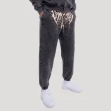 GymBeam Abyss Sweatpants Charcoal - Rozmiar: XXL | Kolor: Czarny | Waga: 0,775 g | Opakowanie: 24 · záber 2