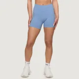 GymBeam Women‘s NEO Seamless Shorts Sky - Rozmiar: XS | Kolor: Niebieski | Waga: 0,132 g | Opakowanie: 120 · záber 4