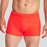 GymBeam Men‘s PRO Swim Shorts Red - Rozmiar: L | Kolor: Czerwony | Waga: 0,073 g · záber 2