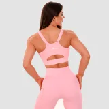 GymBeam Biustonosz sportowy Cut-Out pink - Rozmiar: M | Kolor: Różowy | Waga: 0,16 g | Opakowanie: 100 · záber 3