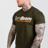 GymBeam Grow T-shirt Military Green - Rozmiar: XXL | Kolor: zelená | Grupa wiekowa: Dorośli · záber 2