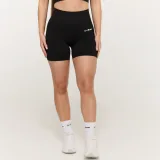 GymBeam Women‘s FLO Shorts Graphite - Rozmiar: S | Kolor: Czarny | Waga: 0,14 g | Opakowanie: 140 · záber 2